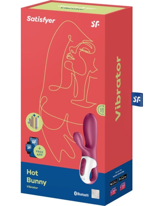 Satisfyer Connect SATISFYER - HOT BUNNY GSPOT VIBRATOR