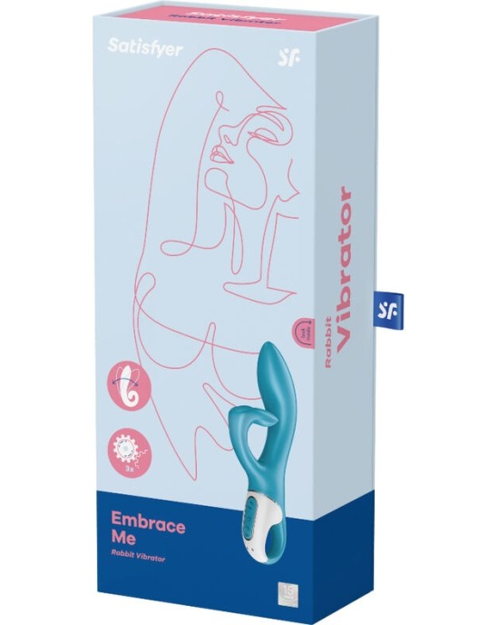Satisfyer Vibrator SATISFYER - EMBRACE ME GSPOT VIBRATOR TURQUOISE