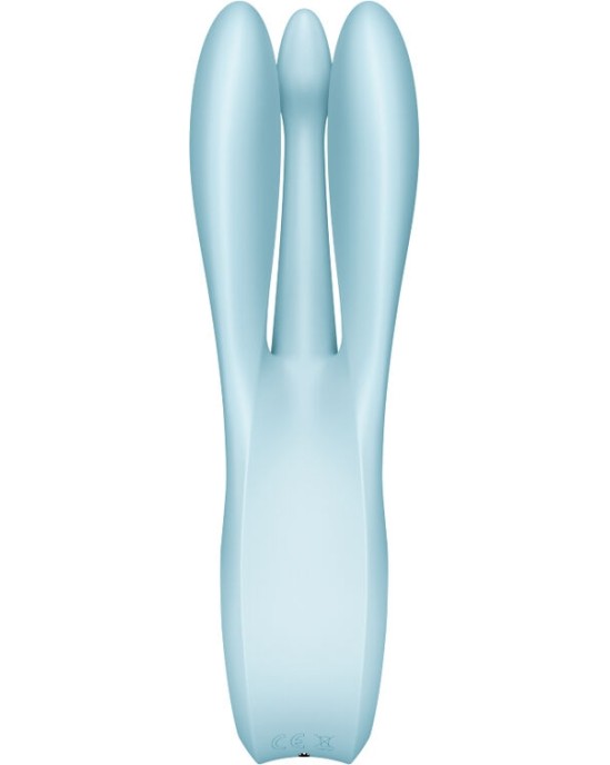Satisfyer Vibrator SATISFYER - THREESOME 1 VIBRATOR BLUE