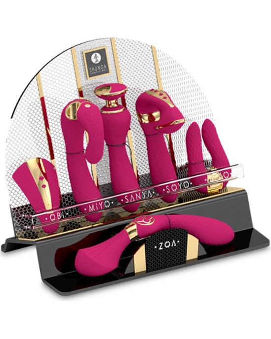 Shunga Toys SHUNGA - DISPLAY OF 6 FUCHSIA INTIMATE MASSAGERS