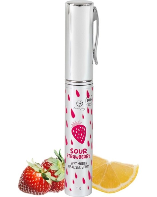 Secretplay Cosmetic SECRETPLAY - SOUR STRAWBERRY ORAL SEX SPRAY