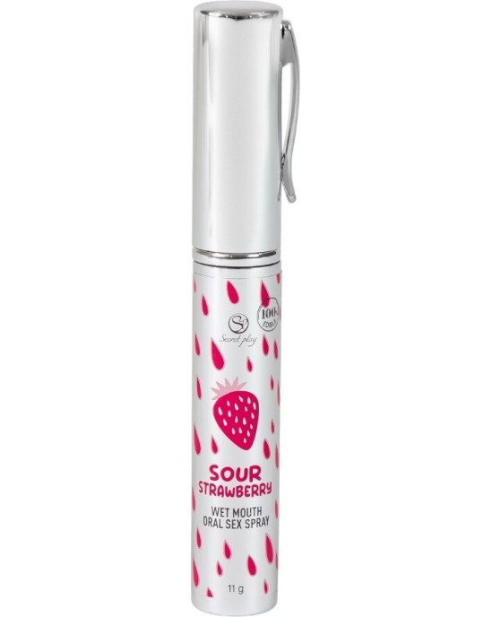 Secretplay Cosmetic SECRETPLAY - SOUR STRAWBERRY ORAL SEX SPRAY