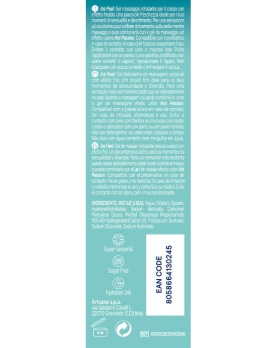 Control Lubes CONTROL - GEL 3 IN 1 ICE FEEL 200 ML