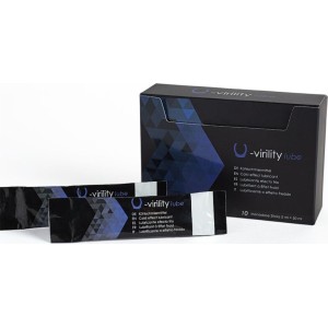 500Cosmetics 500 COSMETICS - U-VIRILITY LUBE COLD EFFECT LUBRICANT 10 X 5 ML