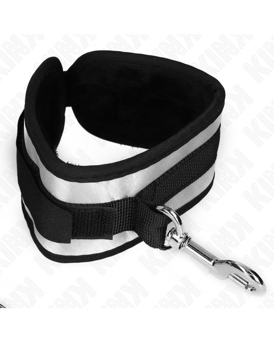 Kink Wrist Restraint KINK - NEOPRENE WRIST CUFFS GREY 23 X 5 CM