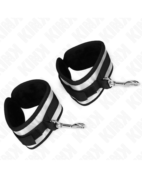 Kink Wrist Restraint KINK - NEOPRENE WRIST CUFFS GREY 23 X 5 CM