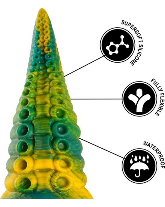 Epic CETUS GREEN TENTACLE DILDO LARGE SIZE