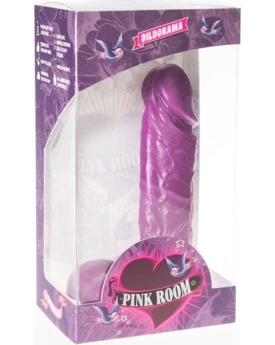 Pink Room AMADEO REALISTIC DILDO PURPLE 15.5 CM