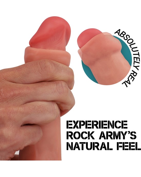 Rock Army ROCKARMY - LIQUID SILICONE RAPTOR 24 CM -O- 4.4 CM