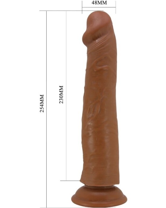 Pretty Love SHARIFE REALISTIC DILDO 25 CM BROWN