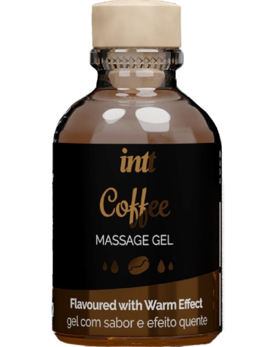 Intt Massage & Oral Sex HOT EFFECT COFFEE FLAVOR MASSAGE GEL