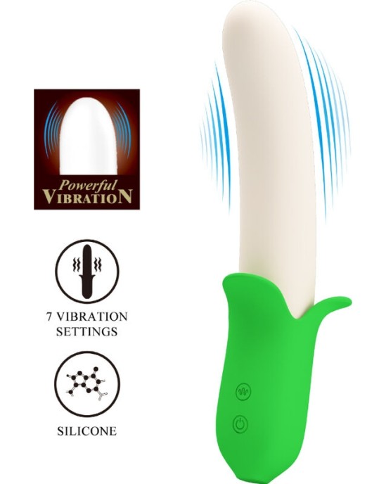 Pretty Love BANANA KNIGHT SUPER POWER 7 SILICONE VIBRATIONS