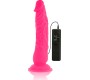 Diversia FLEXIBLE VIBRATING DILDO PINK 21 CM -O- 4.9 CM