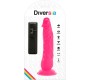 Diversia FLEXIBLE VIBRATING DILDO PINK 21 CM -O- 4.9 CM
