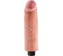 King Cock 25.5 CM VIBRATING COCK FLESH