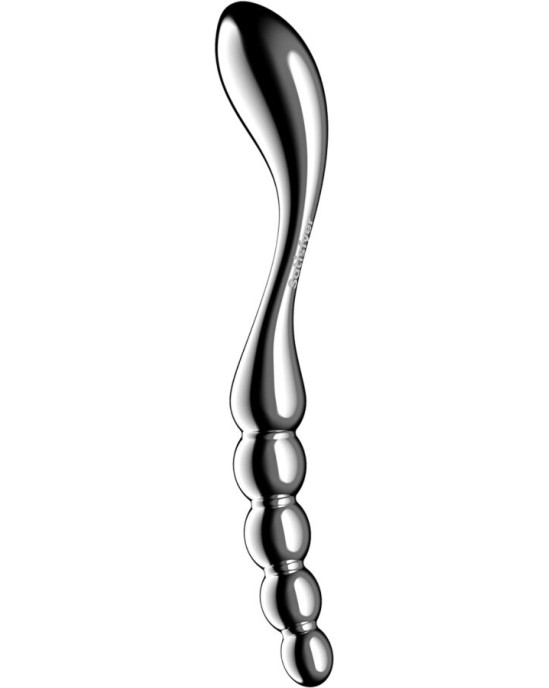 Satisfyer Dildo SATISFYER - STAR FORCE 1 STAINLESS STEEL DOUBLE-ENDED DILDO