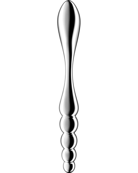 Satisfyer Dildo SATISFYER - STAR FORCE 1 STAINLESS STEEL DOUBLE-ENDED DILDO