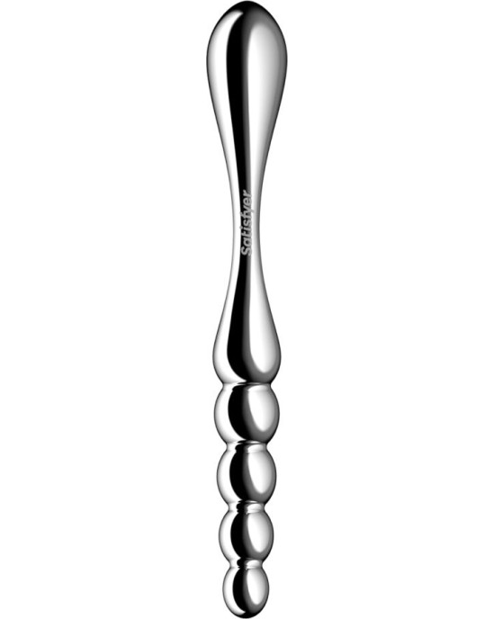 Satisfyer Dildo SATISFYER - STAR FORCE 1 STAINLESS STEEL DOUBLE-ENDED DILDO