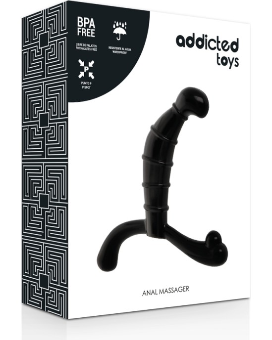 Addicted Toys PROSTATE ANAL PLEASURE BLACK