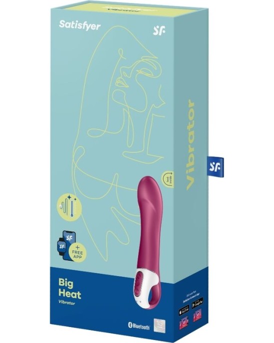 Satisfyer Vibrator SATISFYER - BIG HEAT GSPOT VIBRATOR