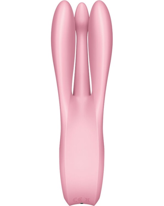 Satisfyer Vibrator SATISFYER - THREESOME 1 VIBRATOR PINK
