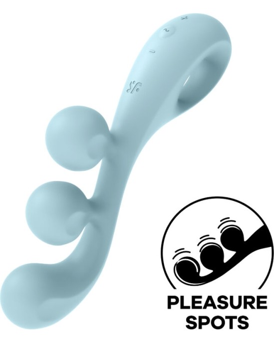 Satisfyer Vibrator SATISFYER - TRI BALL 2 MULTI VIBRATOR BLUE