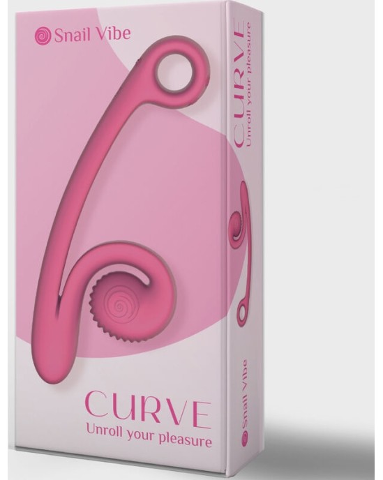 Snail Vibe CURVE VIBRATOR PINK