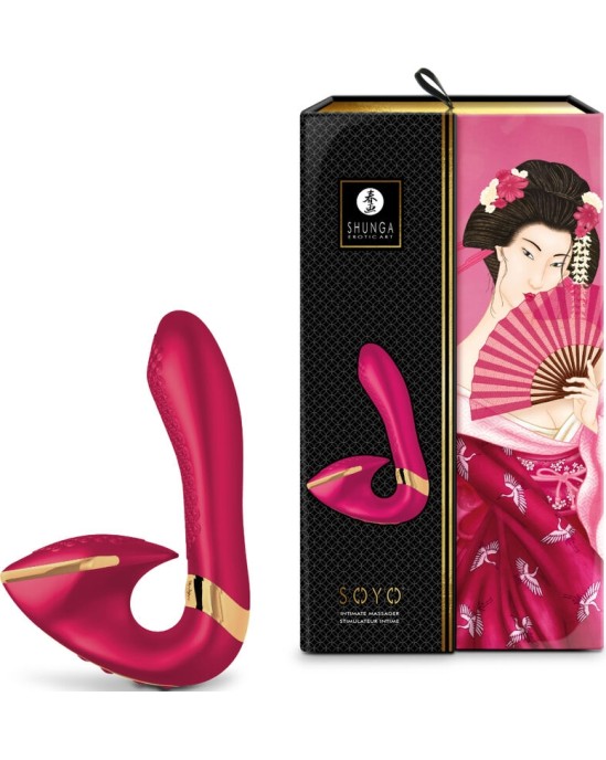Shunga Toys SHUNGA - SOYO INTIMATE MASSAGER FUCHSIA