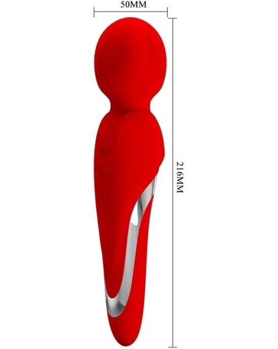 Pretty Love Flirtation PRETTY LOVE - WALTER VIBRATOR WAND RED