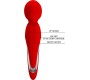 Pretty Love Flirtation PRETTY LOVE - WALTER VIBRATOR WAND RED