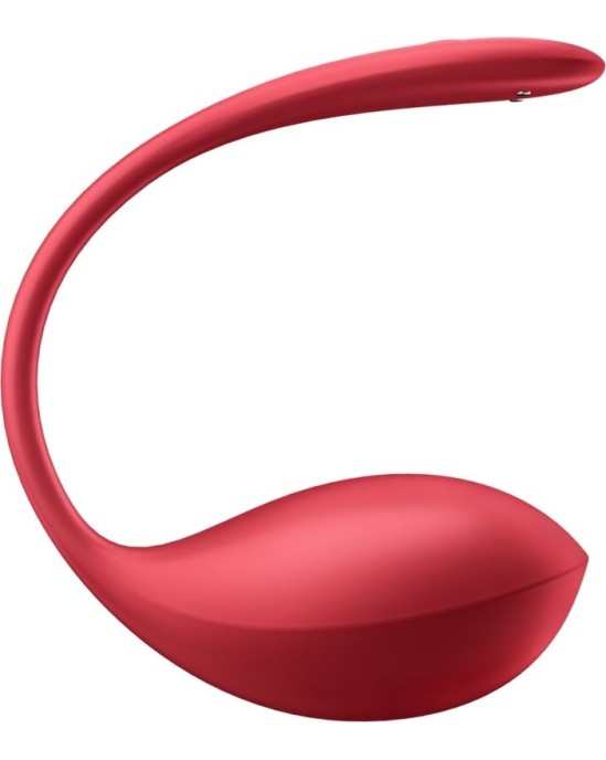 Satisfyer Partner SATISFYER - SHINY PETAL G POINT REMOTE CONTROL STIMULATOR RED FREE APP