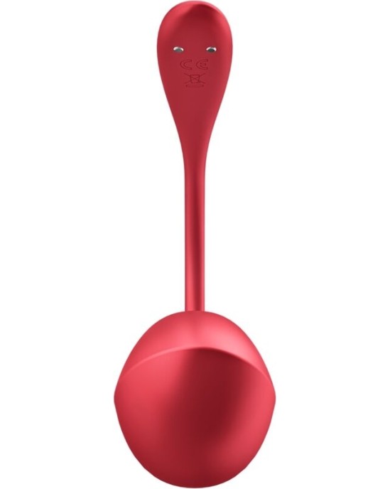 Satisfyer Partner SATISFYER - SHINY PETAL G POINT REMOTE CONTROL STIMULATOR RED FREE APP
