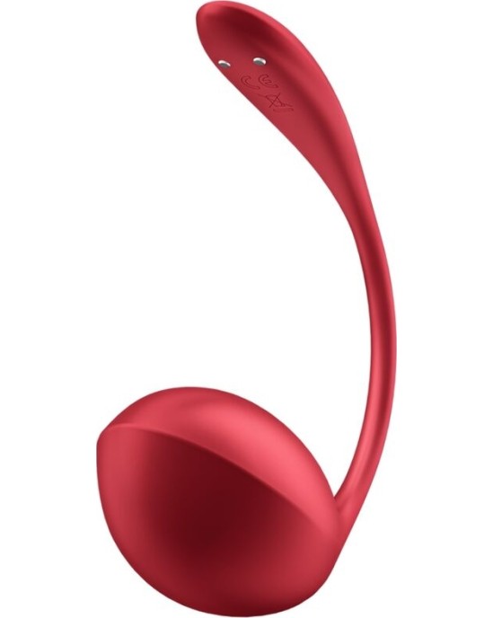 Satisfyer Partner SATISFYER - SHINY PETAL G POINT REMOTE CONTROL STIMULATOR RED FREE APP