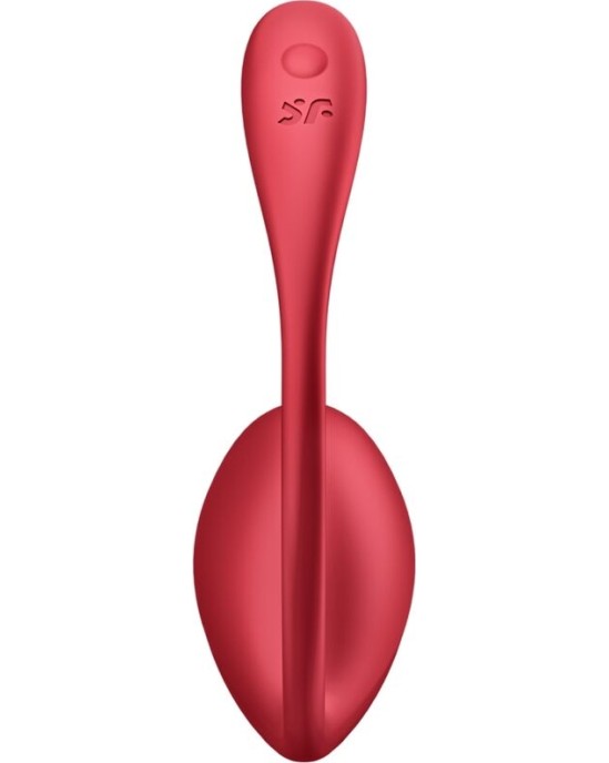 Satisfyer Partner SATISFYER - SHINY PETAL G POINT REMOTE CONTROL STIMULATOR RED FREE APP
