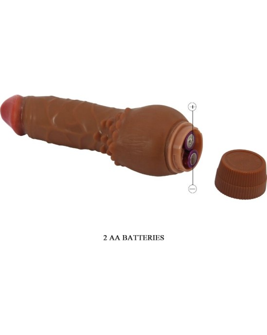 Baile BARBARA REALISTIC VIBRATOR 19.5 CM MULATTO