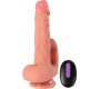 Shequ HAYDEN DILDO AND CLITORIS STIMULATOR WITH VIBRATION AND REMOTE CONTROL 16 CM
