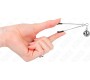 Kink Nipple Grip KINK - THIN BELL NIPPLE CLAMPS SILVER 7 CM
