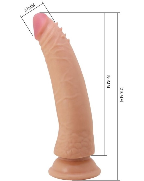 Pretty Love Flirtation PRETTY LOVE - KABLE SUPER REALISTIC PENIS 21 CM FLESH
