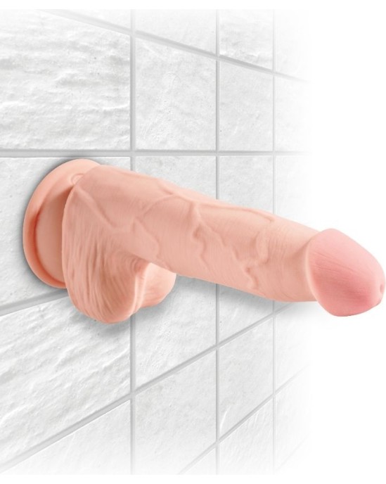 King Cock Plus KING COCK - TRIPLE DENSITY DILDO 19 CM