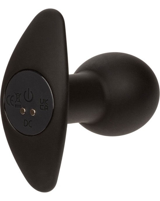 Calexotics ROCK BOTTOM ANAL PLUG 10 VIBRATIONS SILICONE BLACK