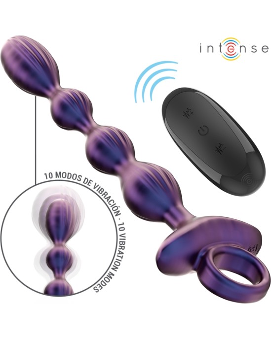 Intense Anal Toys INTENSE - JACKIE VIBRATING ANAL PLUG MODEL 1 REMOTE CONTROL