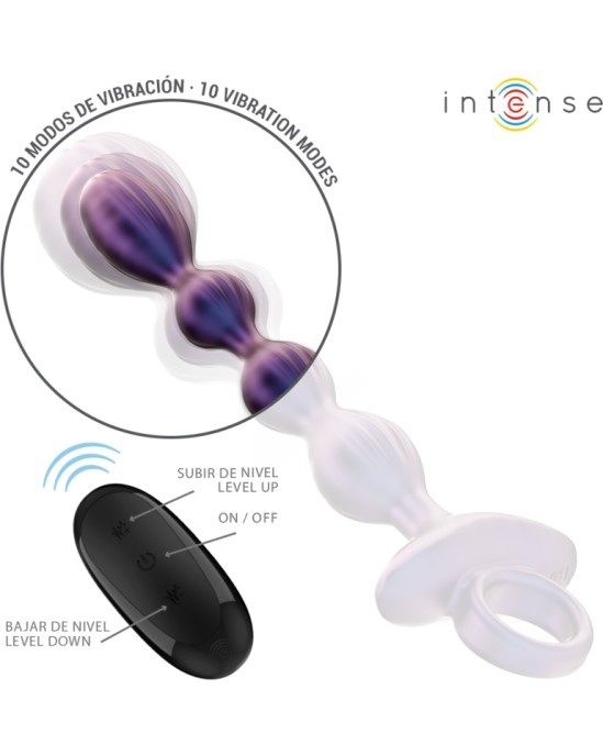 Intense Anal Toys INTENSE - JACKIE VIBRATING ANAL PLUG MODEL 1 REMOTE CONTROL