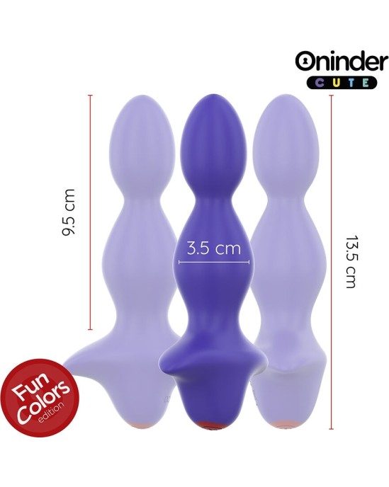 Oninder Cute LOVE BUTT VIBRATING ANAL PLUG DILATOR - FREE WORLDWIDE APP
