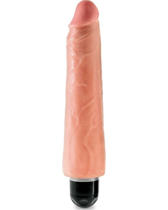 King Cock 23 CM VIBRATING STIFFY - FLESH