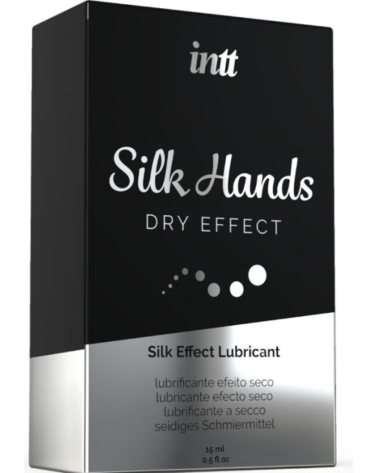 Intt Lubricants SILK HANDS LUBRICANT CONCENTRATED SILICONE FORMULA 15 ML