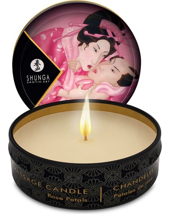 Shunga Candles SHUNGA - MINI CARESS BY CANDLELIGHT DISPLAY MASSAGE CANDLES 24 UNITS