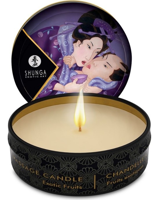 Shunga Candles SHUNGA - MINI CARESS BY CANDLELIGHT DISPLAY MASSAGE CANDLES 24 UNITS