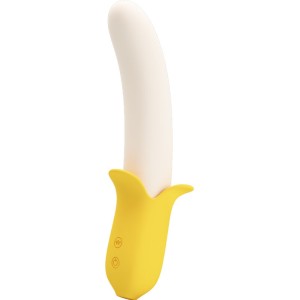 Pretty Love BANANA GEEK SUPER POWER 7 VIBRATIONS UP&DOWN SILICONE BLACK