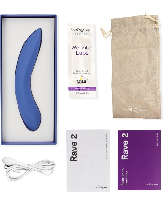We-Vibe RAVE 2 G-SPOT VIBRATOR BLUE