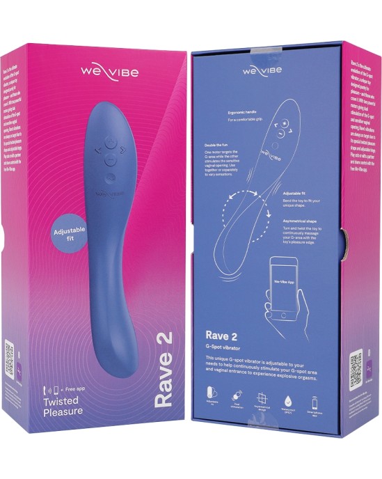 We-Vibe RAVE 2 G-SPOT VIBRATOR BLUE